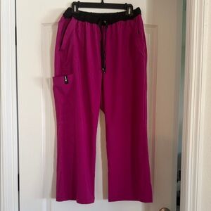 Size large scrub pants women's